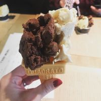 Gelato  at Premarché Alternative Diner in Kyoto