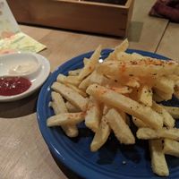 Amazing french fries at Premarché Alternative Diner in Kyoto