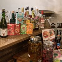 Homemade plum juice is excellent at Premarché Alternative Diner in Kyoto