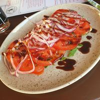 Veganes Tomatenbrot at Tante Paula im Mailkeller  in Rosenheim