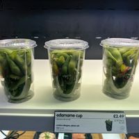 edamame  at Itsu - Neal St in London