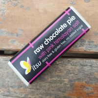 Raw chocolate pie at Itsu - Fleet St in London