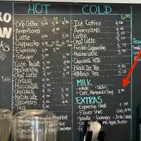 Vegan tax  at Boro Bean in Hopewell