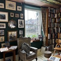   at Scarthin Books Cafe in Cromford