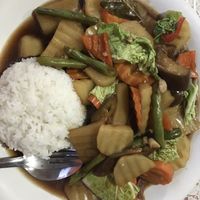 Vegetable adobo  at Bakhaw Kiwi in Cebu