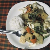 Vege curry at Bakhaw Kiwi in Cebu