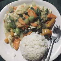 Vege Bicol Express at Bakhaw Kiwi in Cebu