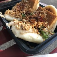 Tofu bao at Dumplings of Fury in Seattle