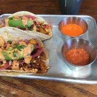 Vegan Breakfast Tacos at Groundwork Coffee in Venice