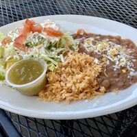 Vegan Dos Flautas at Cocina Michoacana in Oakdale