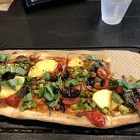 Vegan pizza (no cheese) at &pizza - F St NW in Washington