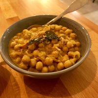 Chickpea curry  at Spice Garden in Nightcliff