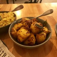 Devilled potatoe at Spice Garden in Nightcliff