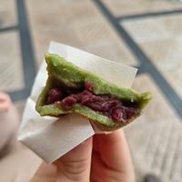 The famous mochi at Nakatanidou in Nara