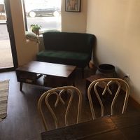 seating area at Fermento in Long Beach