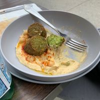 🥙 falafel!  at Fermento in Long Beach