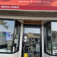 Outside  at Fermento in Long Beach