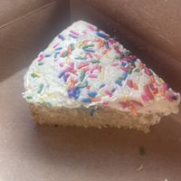 Funfetti cake  at Fermento in Long Beach