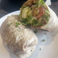 “Chicken” Caesar wrap   at Fermento in Long Beach