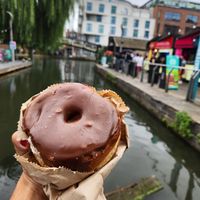 chocolate donut at Camdencakes1 - Market Stall in North West London