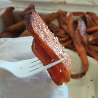 Sweet potato fries. at The Reizod Vegan Experience in Columbia