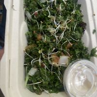 Kale salad  at The Reizod Vegan Experience in Columbia