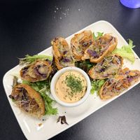 Spring rolls   at The Reizod Vegan Experience in Columbia