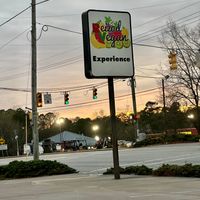 Sign at The Reizod Vegan Experience in Columbia