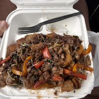 Oxtail with Caribbean Gravy  at The Reizod Vegan Experience in Columbia