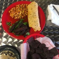 Burrito at The Reizod Vegan Experience in Columbia