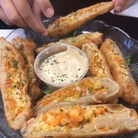 Spring rolls at The Reizod Vegan Experience in Columbia