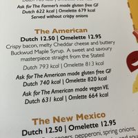 “We can make vegan pancakes but we can’t completely make vegan omelette” - Why on menu then?  at The Pancake House - Center Parcs in Newark