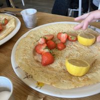 Classic w sweet topping   at The Pancake House - Center Parcs in Newark