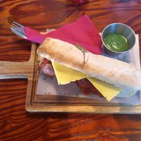 Meatball sub (Sports Cafe, Center Parcs) #Veganuary at Sports Cafe - Center Parcs in Warminster