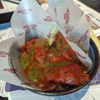 Meatballs at Sports Cafe - Center Parcs in Warminster