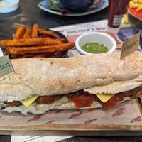 Meatball sub at Sports Cafe - Center Parcs in Warminster