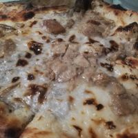 La mejor pizza que he comido en Florencia. Toscana vegana, con mozarella vegana.Me comí una y me pedí otra para llevar at Mister Pizza - Duomo in Florence