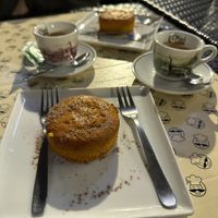 Orange and cinnamon dessert   at Mister Pizza - Duomo in Florence
