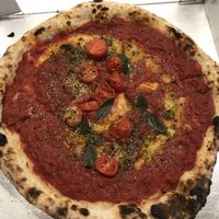 Delicious and large pizza at Mister Pizza - Duomo in Florence