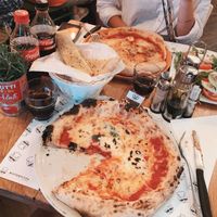 Margherita pizza  at Mister Pizza - Duomo in Florence