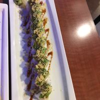 Yammy sushi roll  at Blufin Sushi in Fresno