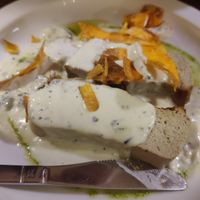 Pastel (lleva huevo) #Veganuary at Sarasate in Pamplona