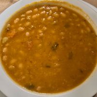 Bean stew at Sarasate in Pamplona