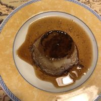 Flan de frutos del bosque at Sarasate in Pamplona