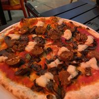 Pepperoni pizza at Il Fornello - Danforth Ave in Toronto