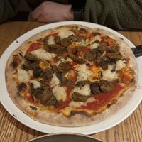 Plant based pepperoni pizza   at Il Fornello - Danforth Ave in Toronto