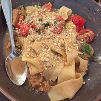 Plant-Based Parpadelle at Il Fornello - Danforth Ave in Toronto