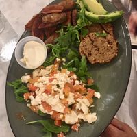 Brunch plate - sooo good  at Il Fornello - Danforth Ave in Toronto