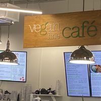 Cafe menu at Vegan Fine Foods in Fort Lauderdale