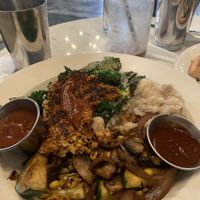 Comfort bowl (super good and very filling)  at Flore in Los Angeles